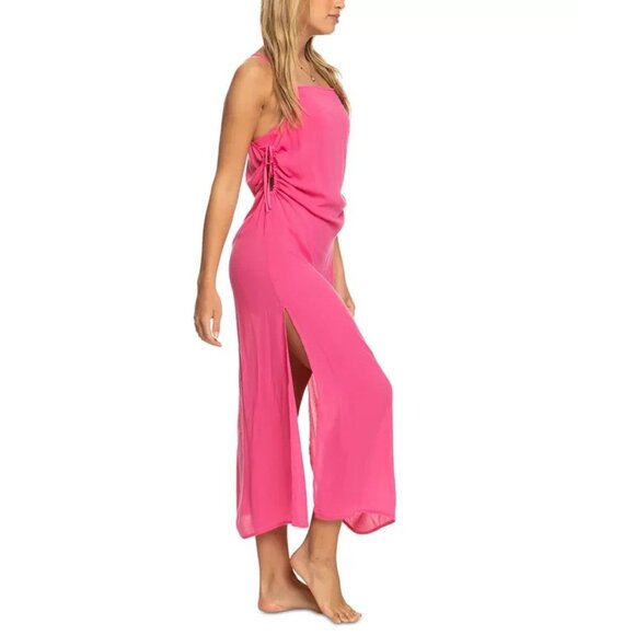 Roxy Other - Roxy Juniors Sweety Night Maxi Dre Shoicking Cover-up Pink Size L